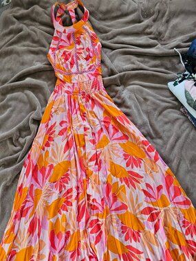 Anthropologie Abel the Label XS Maxi Dress